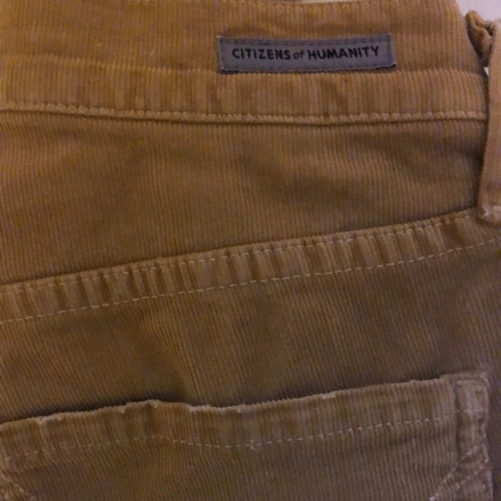 Citizens of Humanity courdroy jeans. P1131